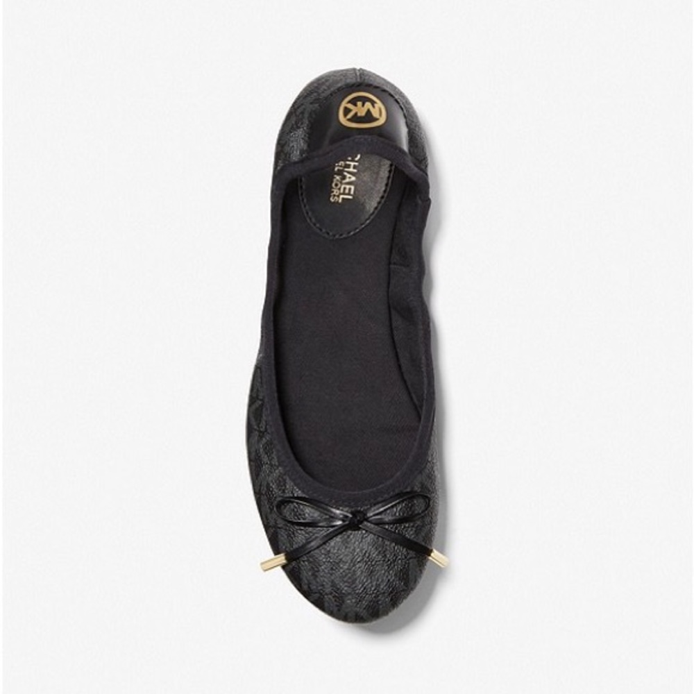 Michael Kors Logo Ballet Flats Size 9